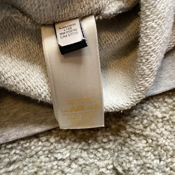 Kate Spade x Darcel Boatneck Grey Sweatshirt Pink Donut Medium Doughnut Top - Picture 9 of 9